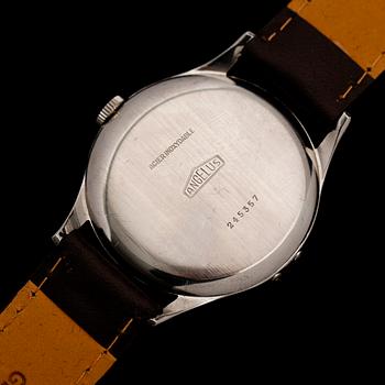 ARMBANDSUR, stål, Angelus Dato 12, 1900-talets mitt.