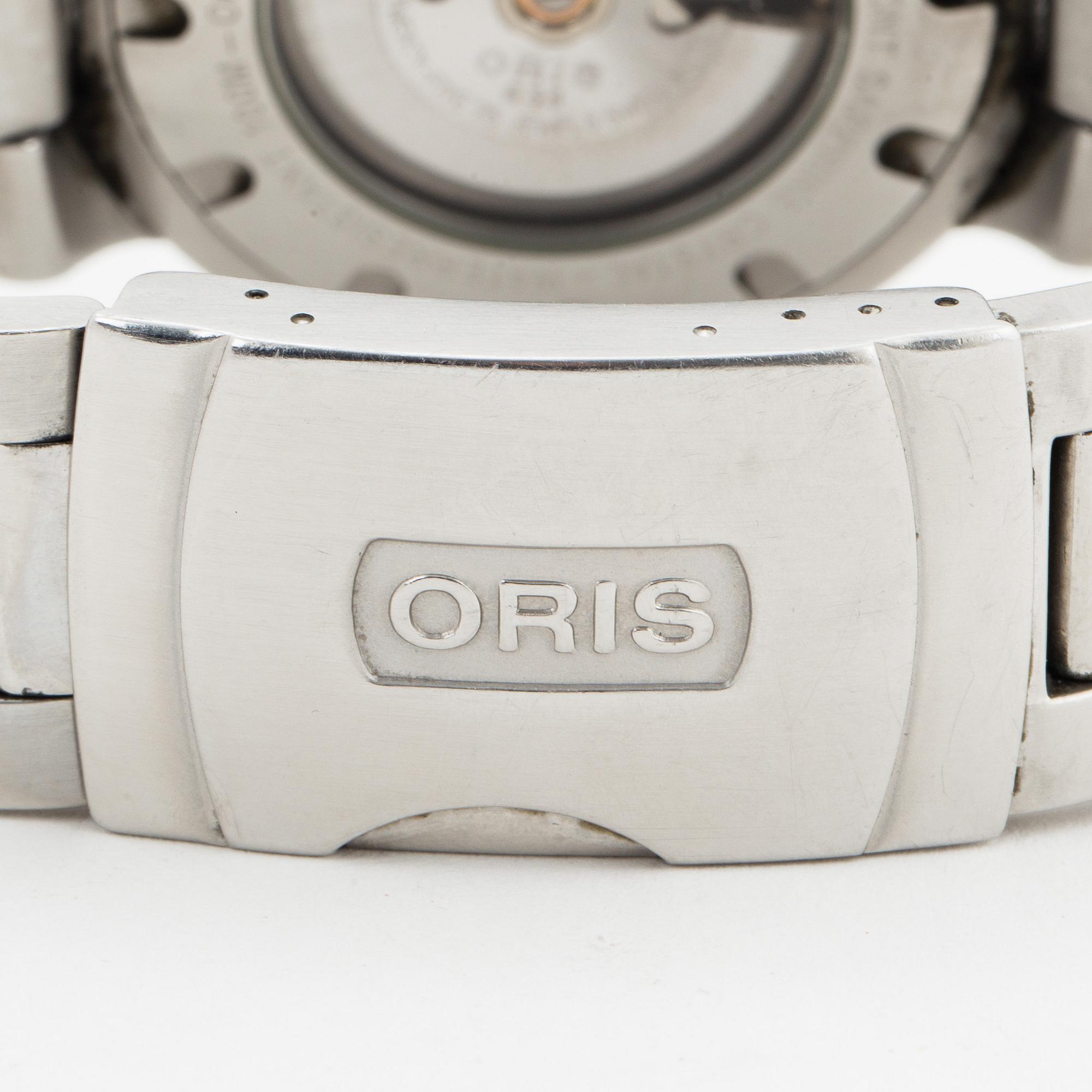 ORIS, TT1, Day Date 2000, wristwatch, 42 mm.
