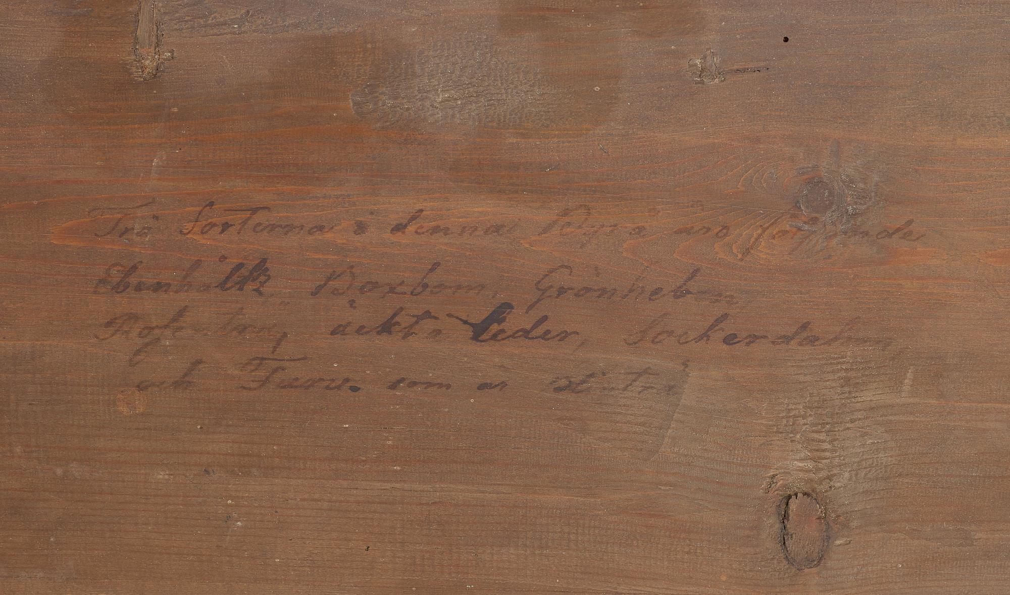 BYRÅ, av Gustaf Foltiern (mästare i Stockholm 1771-1804), gustaviansk.