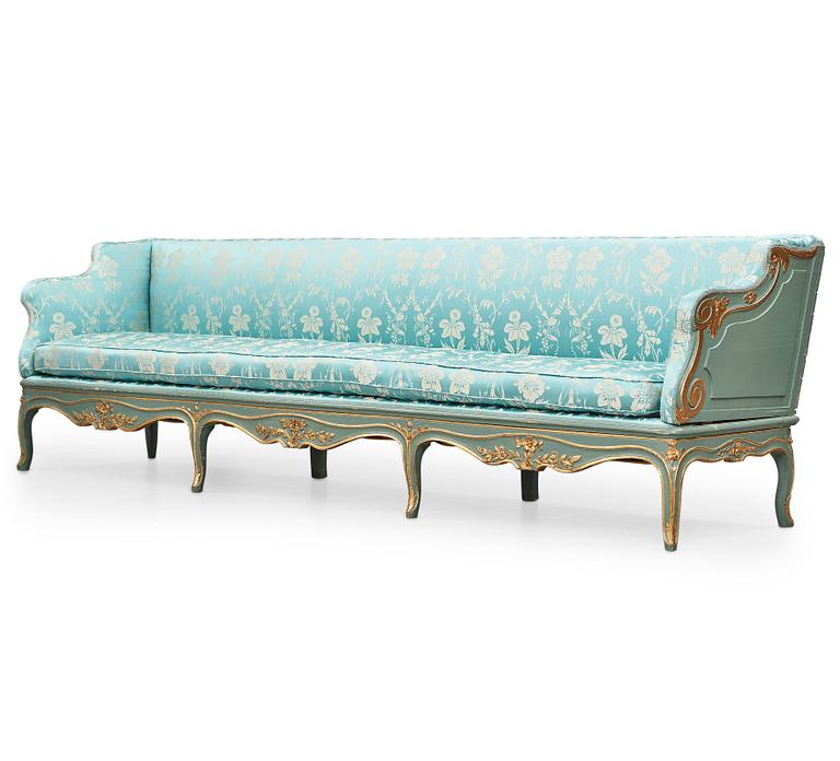 A Swedish Rococo 18th century sofa.