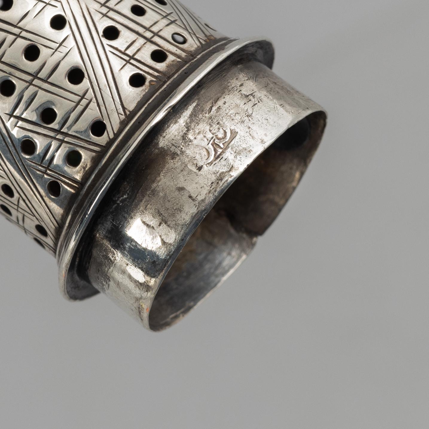 George Cowles, kryddruska, silver, London omkring år 1800.