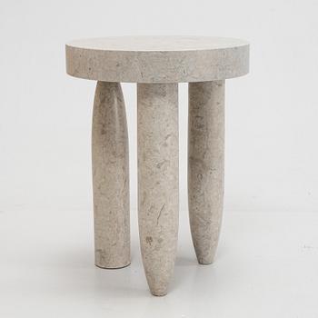 Oliver Kanniste, a 'PRE' limestone stool, Estonia, contemporary.