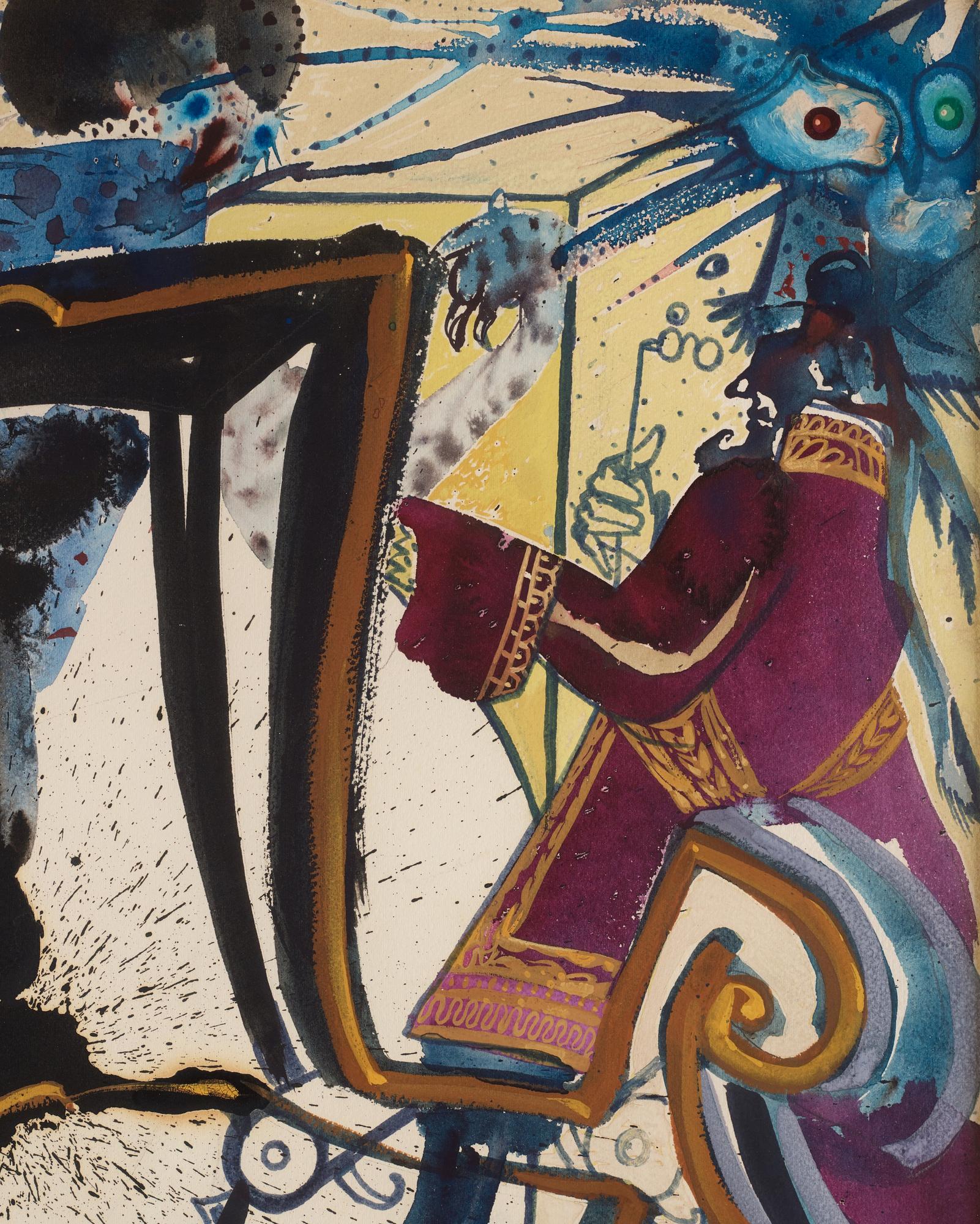 Salvador Dalí, Kejsarens nya kläder ur Hans Christian Andersens saga.