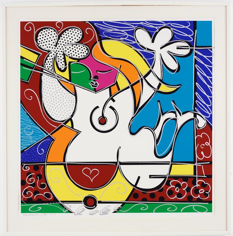 ROMERO BRITTO, silkscreen, signed with pencil and numbered HC.