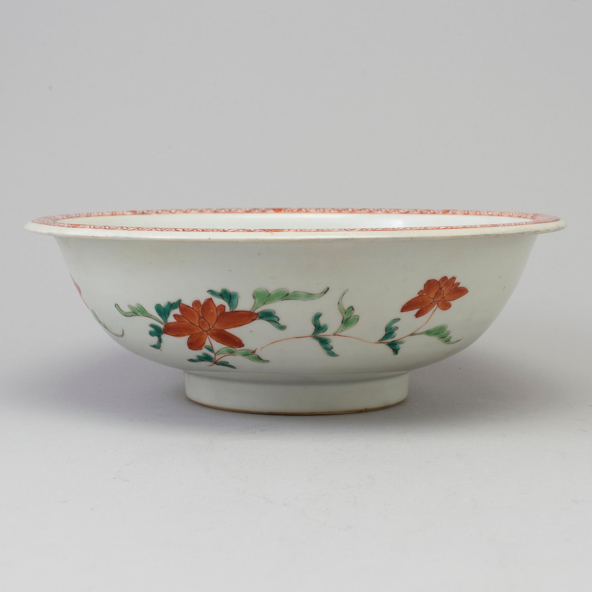 SKÅL, kompaniporslin. Qingdynastin, Qianlong (1736-95).