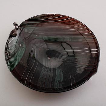 FAT, glas, Tyra Lundgren, signerad, Venini, Murano, Italien. formgiven 1938.