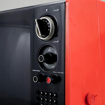 TV, Toshiba, Modell 12SS, 1970-tal.