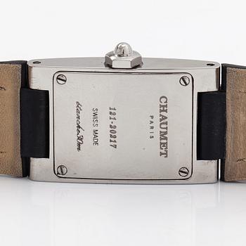 Chaumet, armbandsur, 19 x 23 mm.