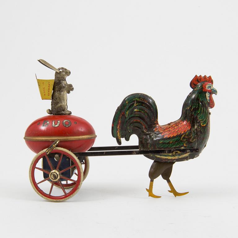 A Lehmann tinplate "Duo 722" Germany. In production 1918-45.