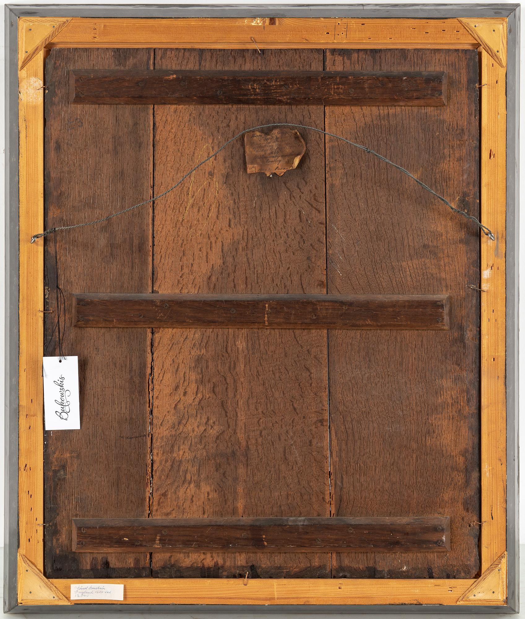 ENGLISH SCHOOL, 17th Century, oil on panel.