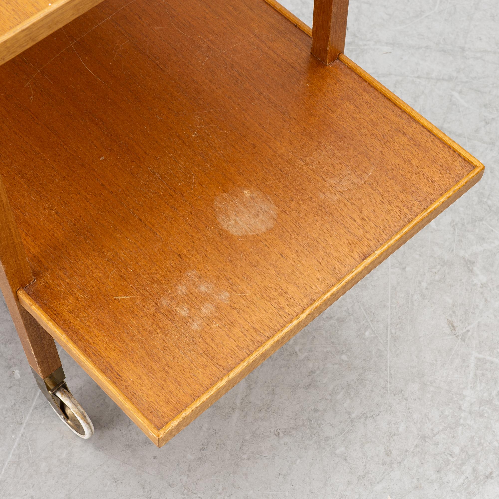 Josef Frank, serving cart, model B 470, Svenskt Tenn before 1985.
