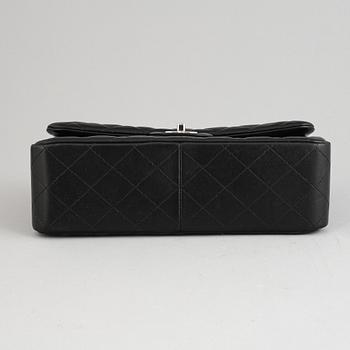 Chanel, a black, quilted leather 'Jumbo Double Flap Bag', 2017.