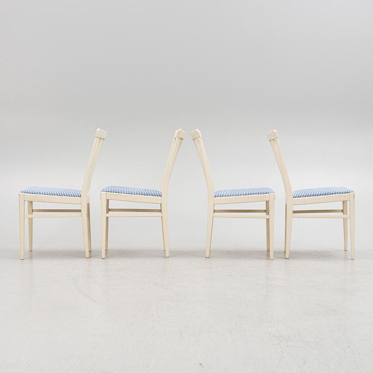 Carl Malmsten, chairs, 4 pcs, "Herrgården", Bodafors, second half of the 20th century.