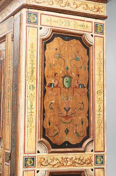 An Italian late 18th century cupboard.