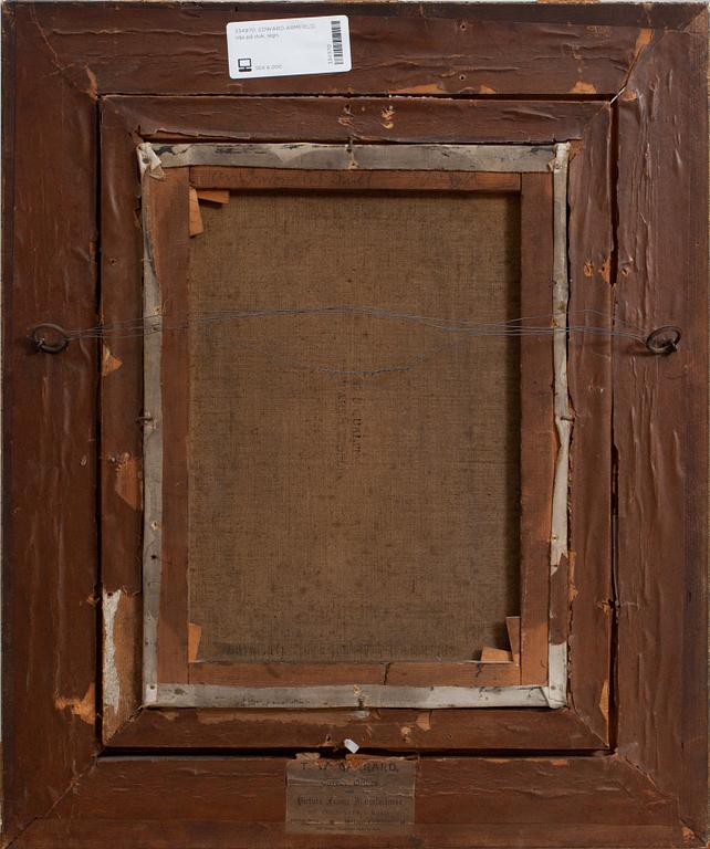 EDWARD ARMFIELD, olja på duk, sign.