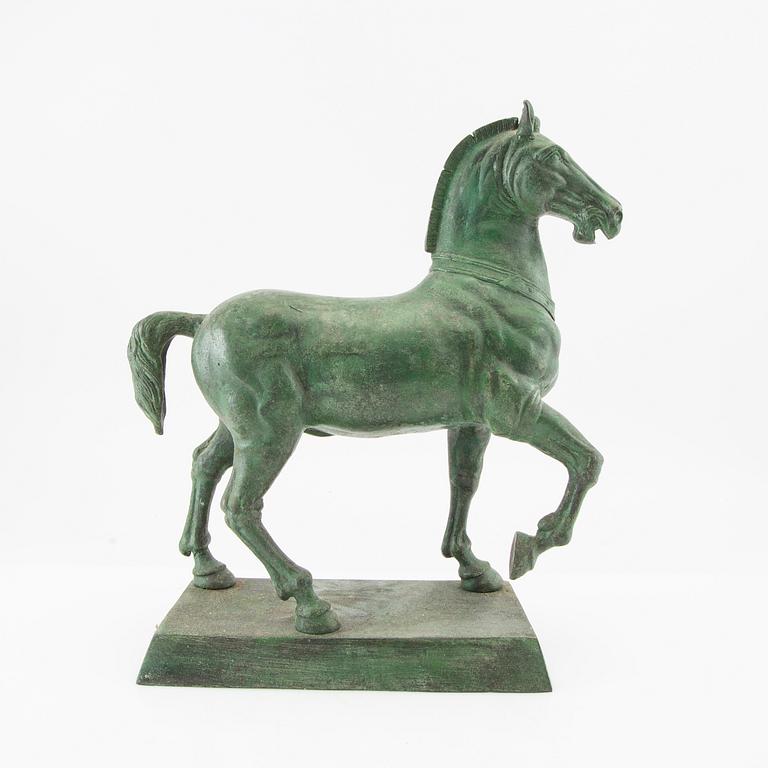 Sculpture "The Byzantine Horses" modern copy.