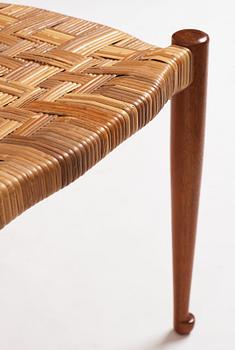 Josef Frank, taburetter 1 par, modell "973", Firma Svenskt Tenn, 1940-50-tal.