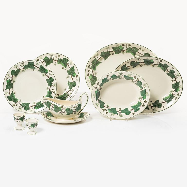 24 pieces of a 'Napoleon Ivy' creamware service, Wedgwood, England.