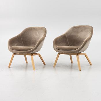 Hee Welling, fåtöljer, ett par, "About a lounge", HAY, 2000-tal.