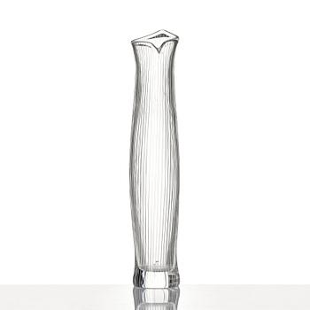 Tapio Wirkkala, a 'Tuonelas flod' glass vase, Iittala, Finland, model 3522.