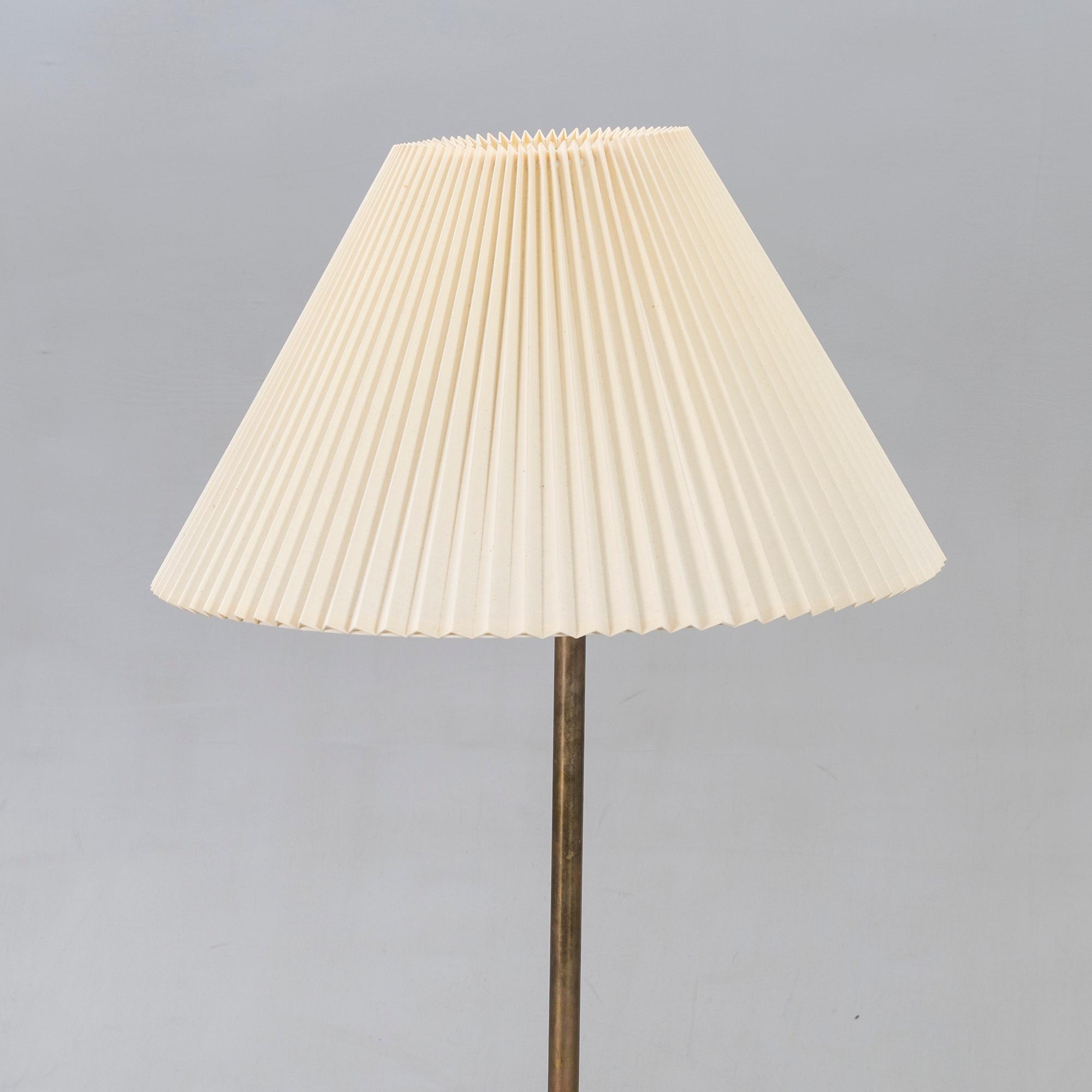 Floor lamp, Böhlmarks, 1940s.