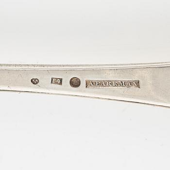 A Swedish Silver Serving Spoon, mark of Anders Theodor Barkman, Varberg 1836.