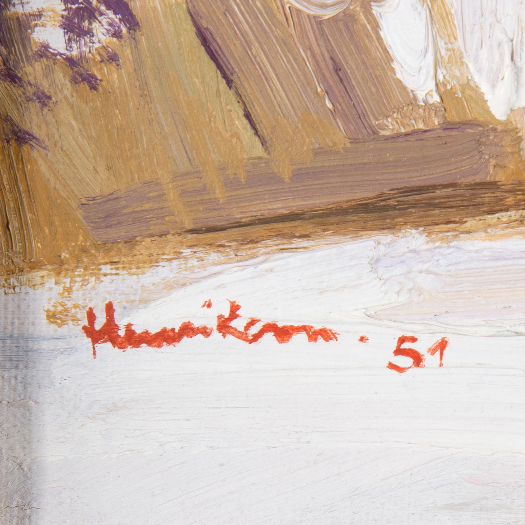 HARRY HENRIKSSON, olja på duk, signerad. Daterad -51.