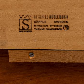 YNGVAR SANDSTRÖM, soffbord, Seffle Möbelfabrik, 1960-tal.