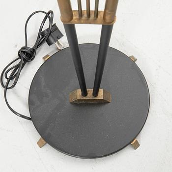 Floor lamp, mid-20th century.