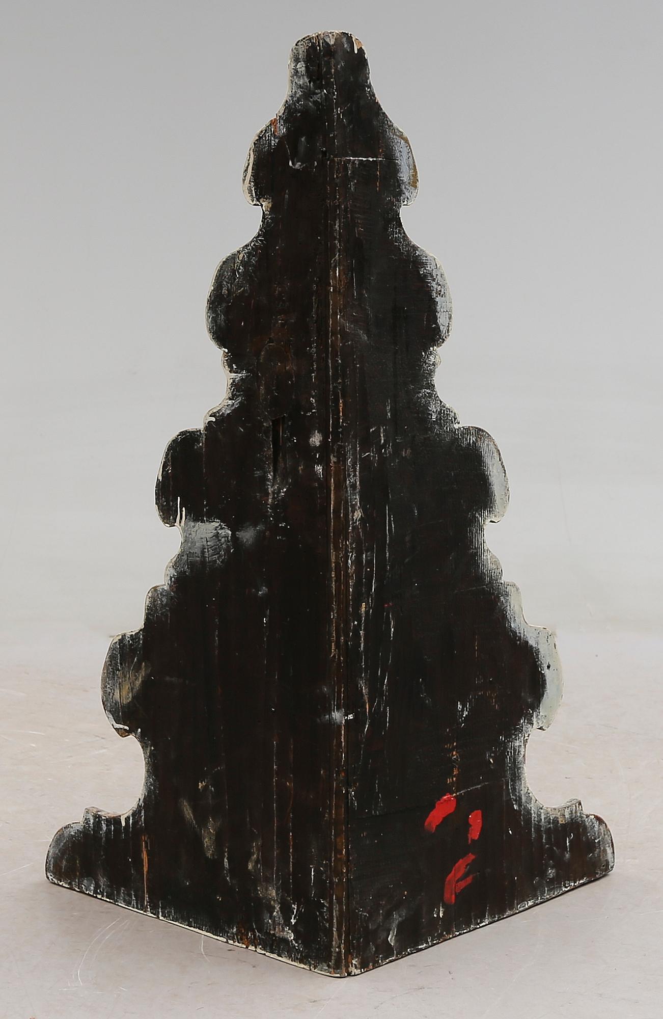 HÖRNHYLLA, rokoko, 1700-tal.