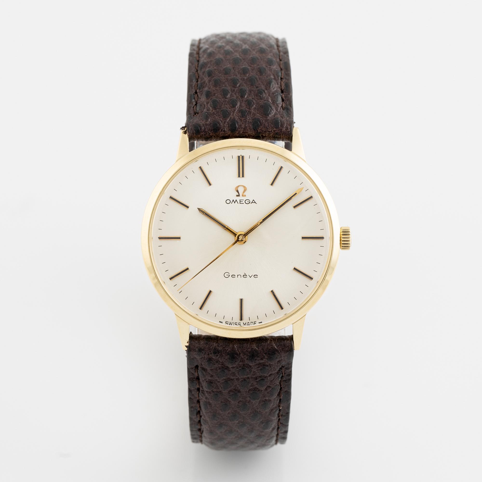 Omega, Genève, armbandsur, 33 mm.