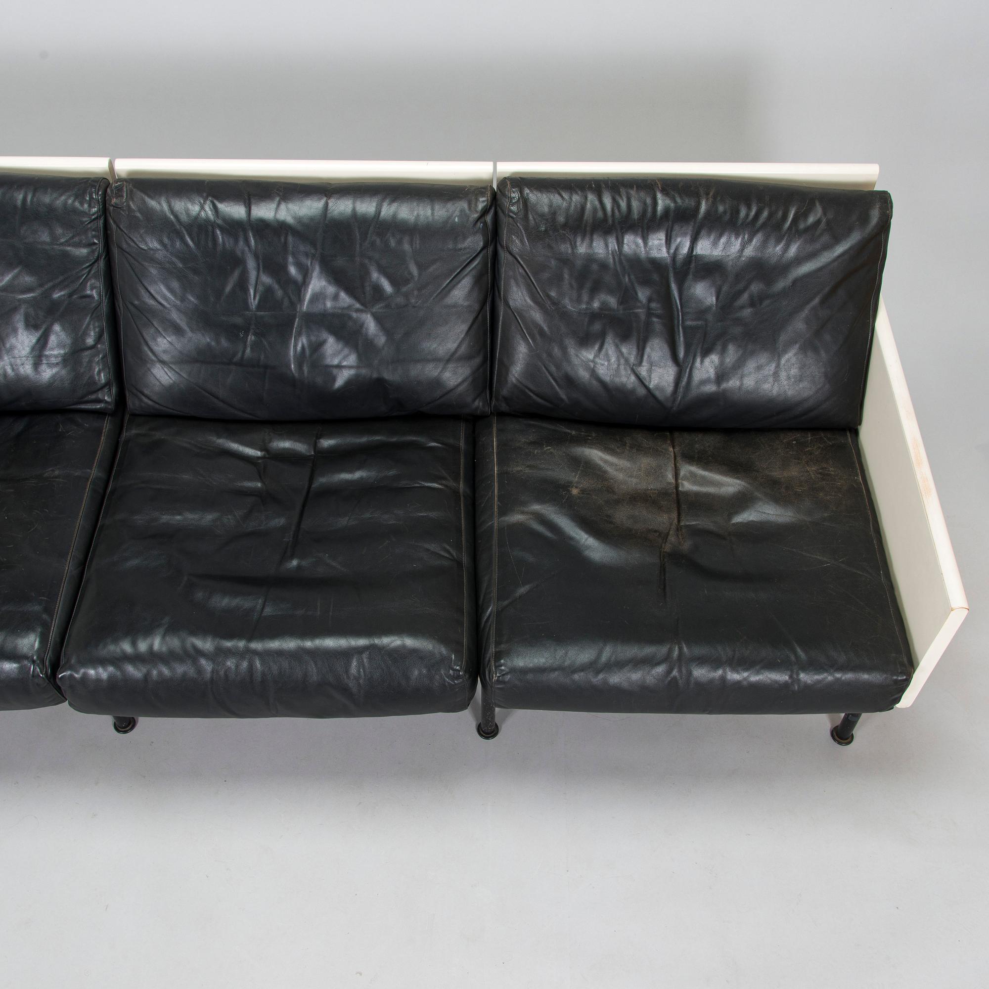 Yrjö Kukkapuro, soffa, "Ateljee" Haimi 1970-tal.