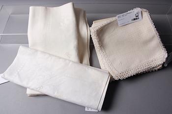 PARTI LINNEDAMAST, 32 delar, 1900-tal.