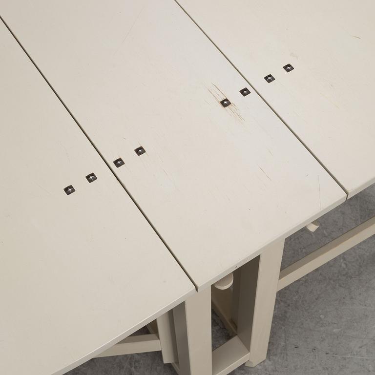 A 'Bergslagen' gate-leg table from Ikea's 18th Century series, 1990's.