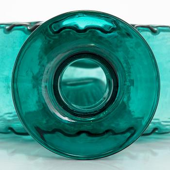 Helena Tynell, a 'Solflaskan' for Riihimäki Glassworks, Finland. In production 1964-1974.