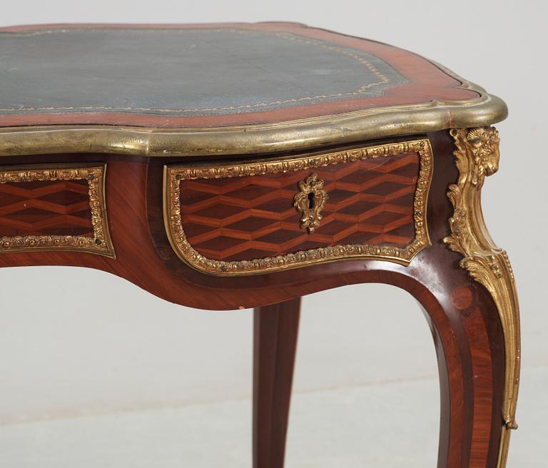 SKRIVBORD, Louis XV-stil, Frankrike 1800-talets andra hälft.