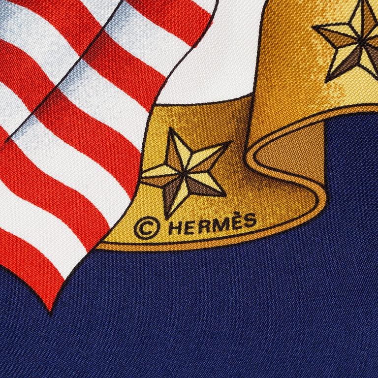 HERMÈS, scarf, "Liberty".