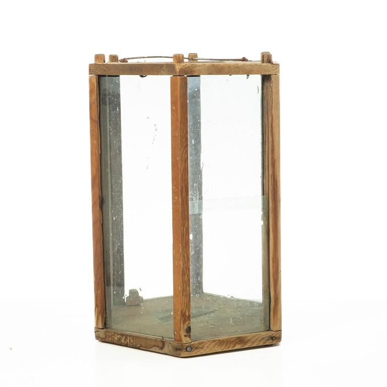 Lanterns, 3 pcs, folk art, 19th century.