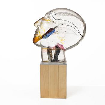 Bertil Vallien, sculpture, glass, Kosta Boda.