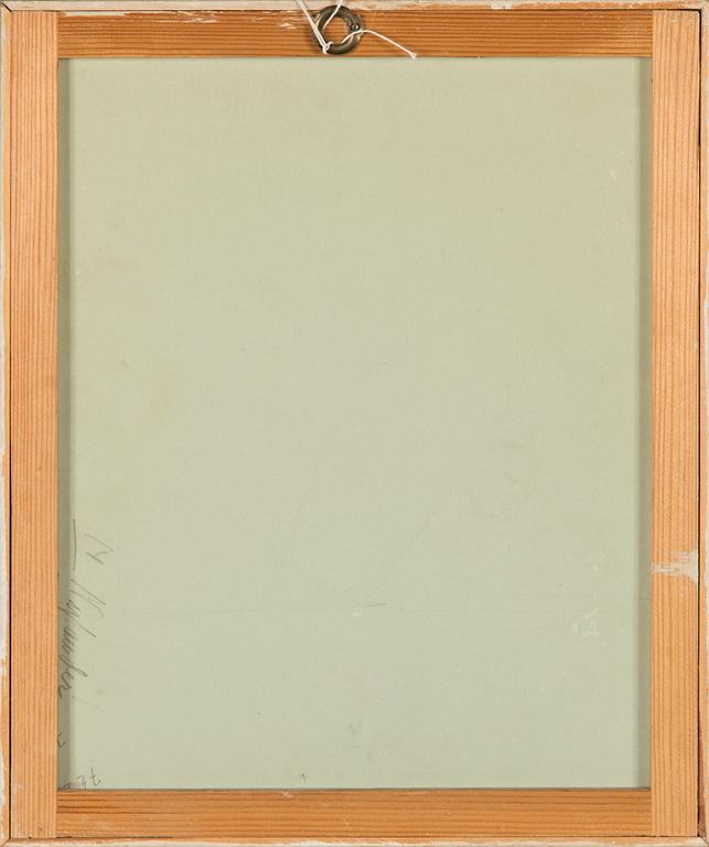 Eino Kauria, guassi, signeerattu ja päivätty 1934.