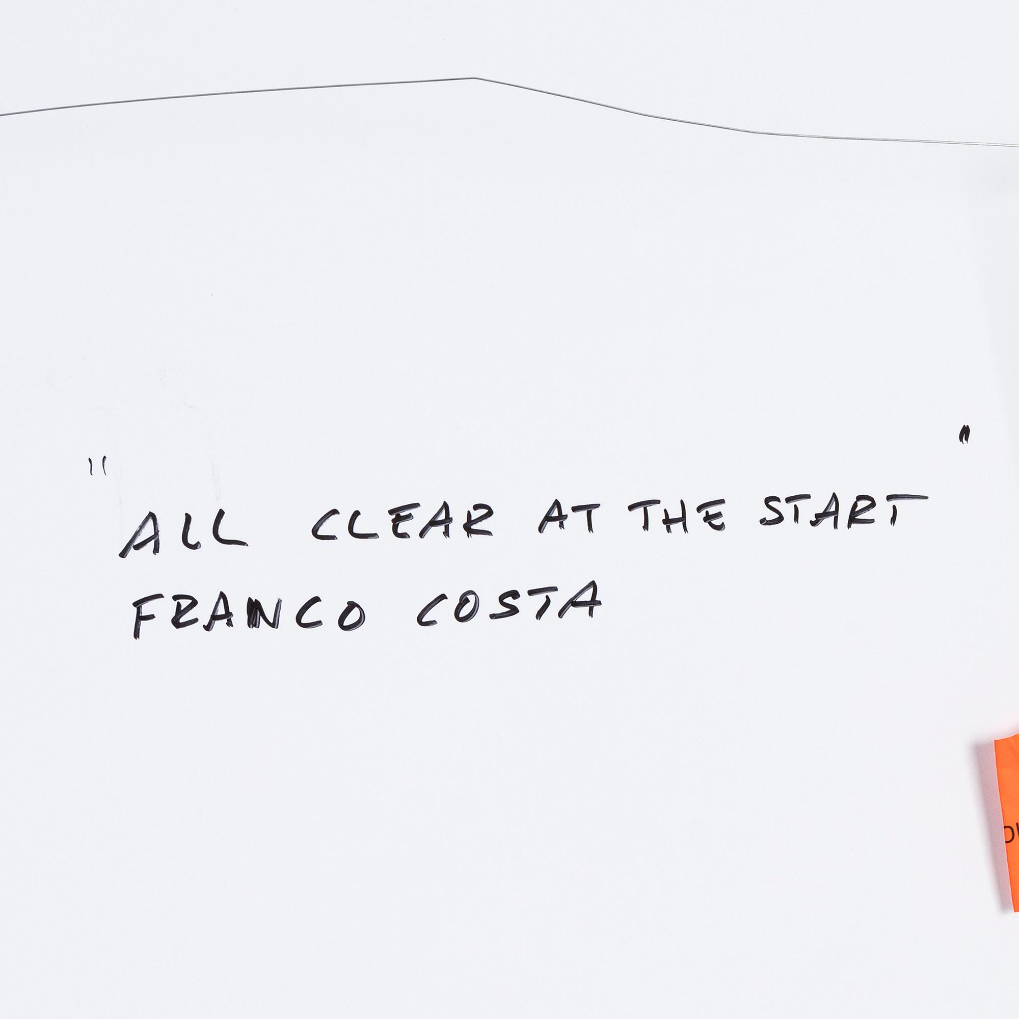 Franco Costa, färgserigrafi, signerad 22/30 AP.