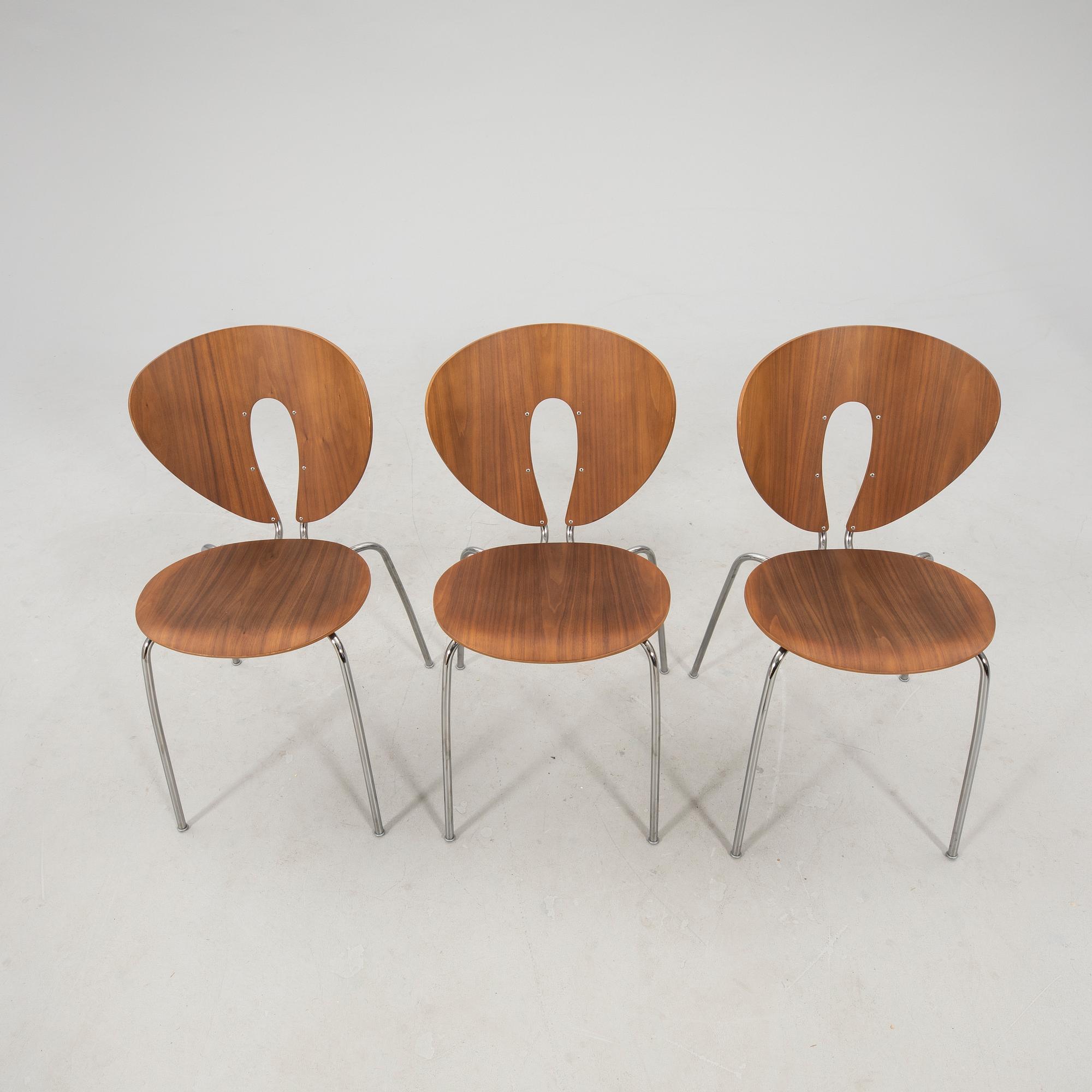 Jesus Gasca chairs, 6 pcs "Globus" for Stua, 21st century.