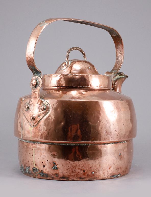 KITTEL, koppar, 1800-talets första hälft.