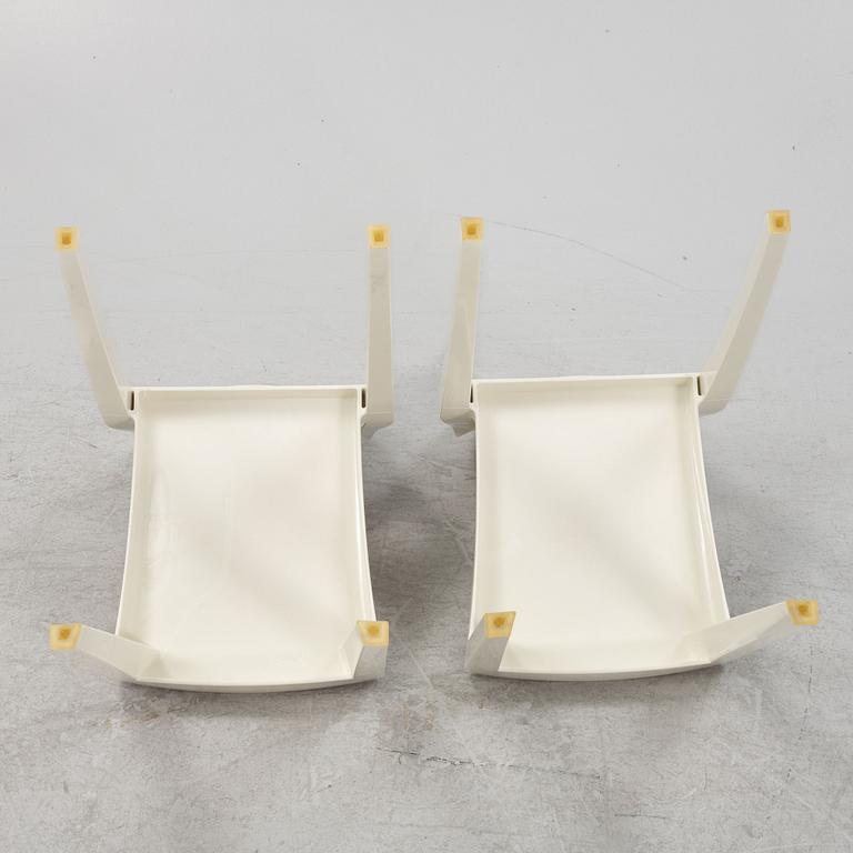 Philippe Starck, a pair of 'Victoria Ghost' chairs, Kartell.