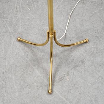 Josef Frank, a model 2326 brass floor light, Firma Svenskt Tenn.