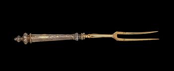 GAFFLAR, 12 st, silver, troligen 1800-tal.