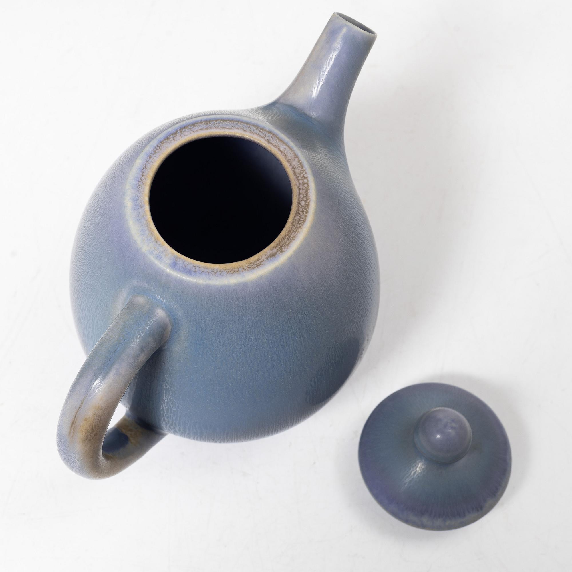 Berndt Friberg, a three piece tea service, Gustavsberg Studio, 1956.