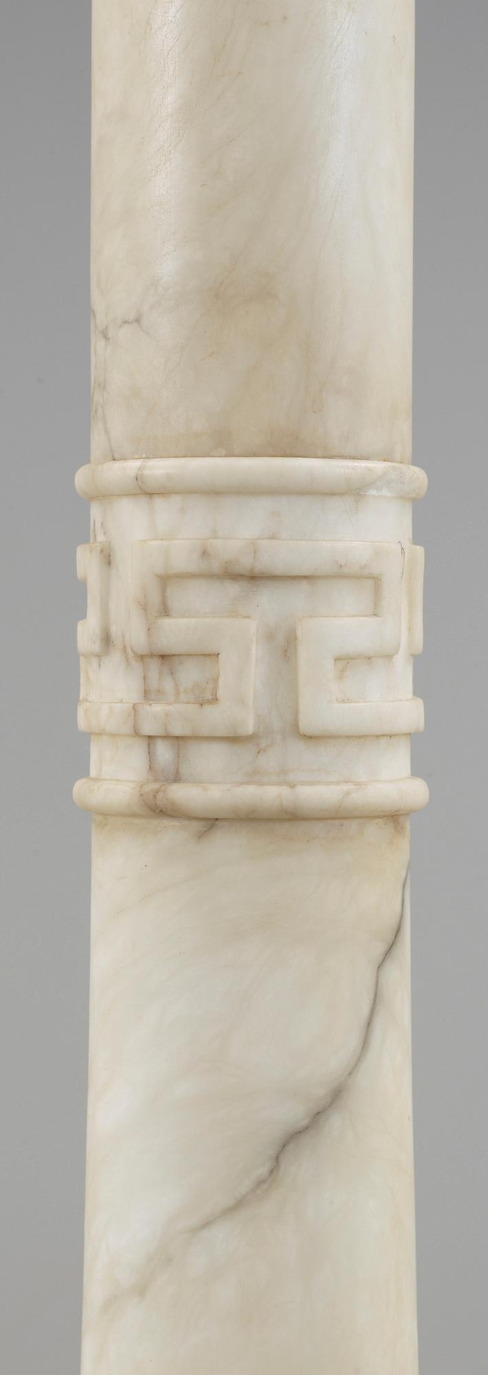 PIEDESTAL, marmor, 1800/1900-tal.