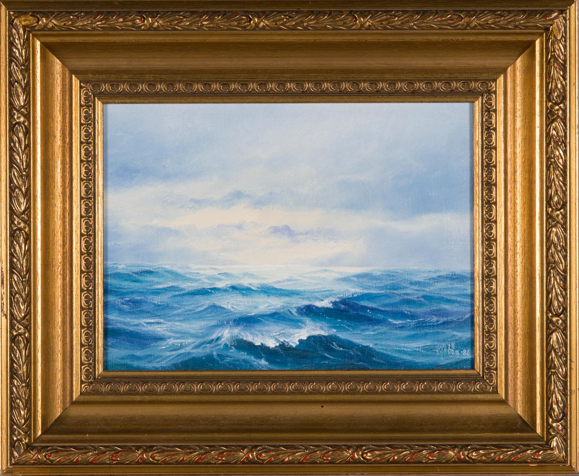 HÅKAN SJÖSTRÖM, oil on canvas, signed and dated 88.