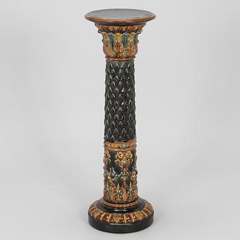Arabia, a flower stand / pedestal, circa 1900.